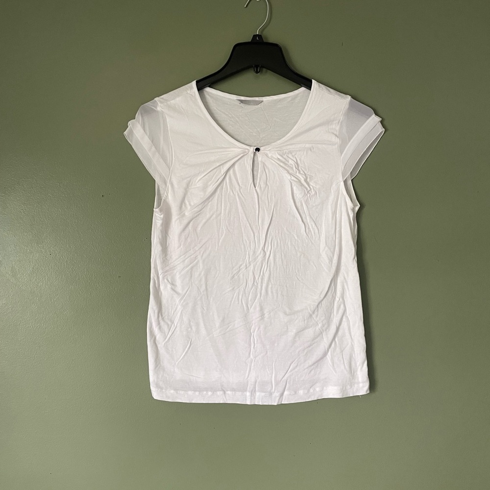 White H&M short sleeve top